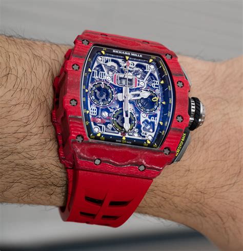 richard mille gold red strap|Richard Mille rm11 for sale.